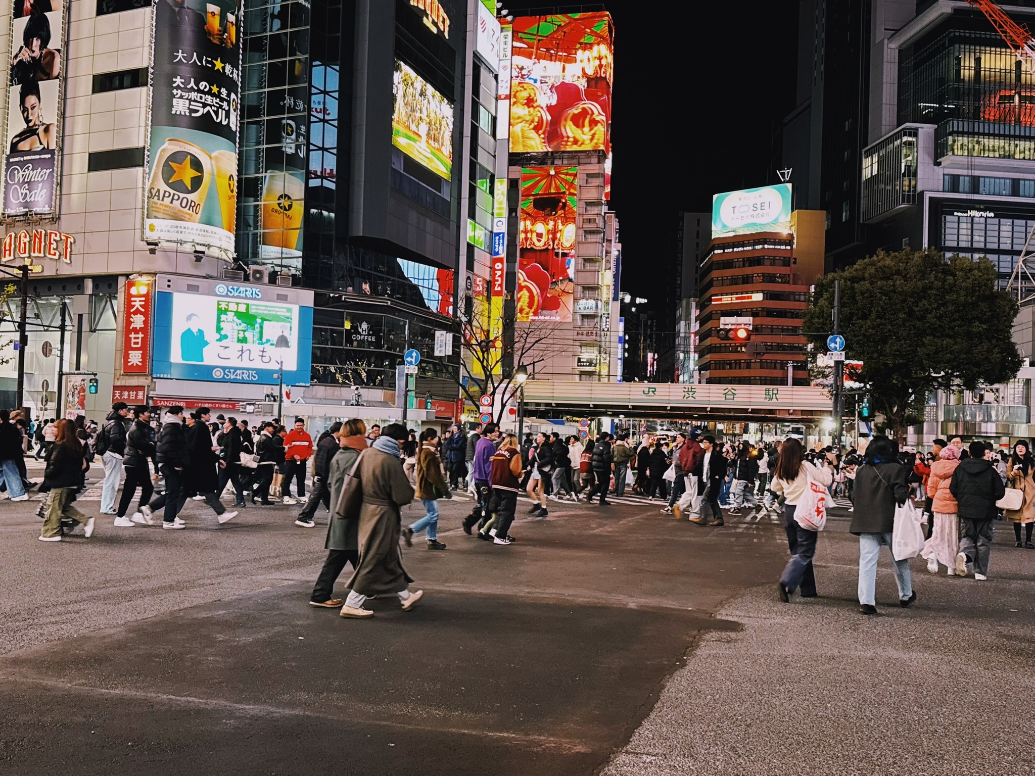 涉谷十字路口